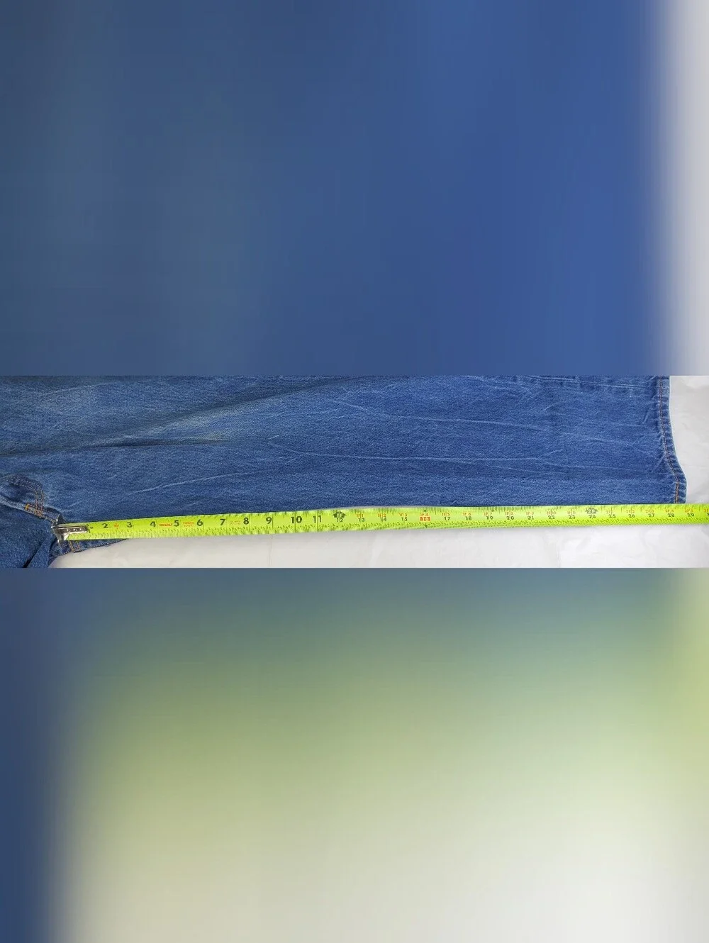 Levis Mens 501 Button Fly Denim Jeans - Size 40 x 32 - GUC - SEE PHOTOS
